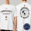 Argentina Campeones 2024 Copa America Champions 2024 Vintage T-Shirt