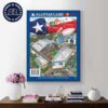 Phenom Gallery 2024 MLB All-Star Game Deluxe Framed Serigraph Midsummer Classic Arlington TX On July 16 2024 Poster Canvas