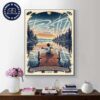 Foo Fighters In Cincinnati OH US Tonight At Great American Ball Park On July 25 2024 Home Decor Poster Canvas