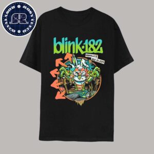 Blink 182 Artwork For Tonight In Greenville SC At Bon Secours Arena On July 29 One More Time Tour 2024 Unisex T-Shirt