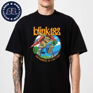 Blink 182 Live At The Chase Center In San Francisco On 9th July One More Time Tour 2024 Unisex T-Shirt