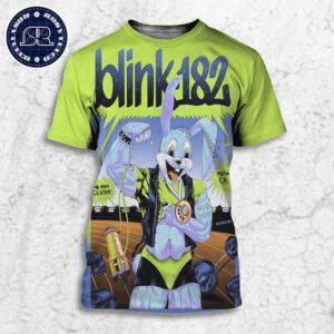 Blink 182 One More Time 2024 Poster Show At Save Mart Center In Fresno CA On July 8 2024 All Over Print Shirt