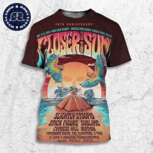 Closer To The Sun In Riviera Maya Mexico At Hard Rock Resort And Barcelo Maya Beach On December 11-15 2024 All Over Print Shirt