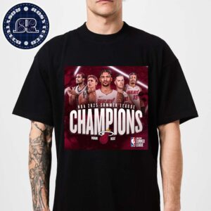 Congrats Miami Heat NBA 2K25 Summer League Champions Unisex T-Shirt