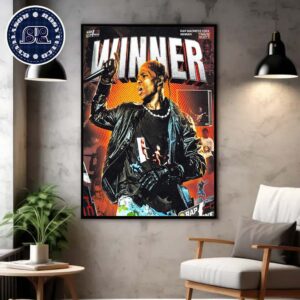 Congrats Travis Scott Has Won Our 2024 Rap Madness Tournament Wall Decor Poster Canvas