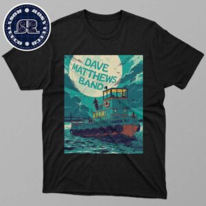 Dave Matthews Band Tonight Poster In Camden NJ At Freedom Mortgage Pavilion On July 20 2024 Unisex T-Shirt