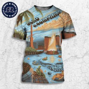 Dead And Company Hello Saturday Night In Las Vegas NV On July 13 2024 At Sphere All Over Print Shirt