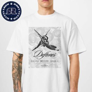 Deftones With Fleshwater Metro In Chicago IL On August 1 2024 Unisex T-Shirt