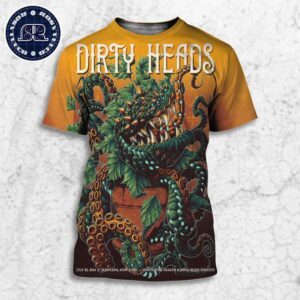 Dirty Heads Slightly Dirty Summer Tour 2024 Tonight In Wantagh NY At Northwell Health At Jones Beach Theater On July 20 2024 All Over Print Shirt