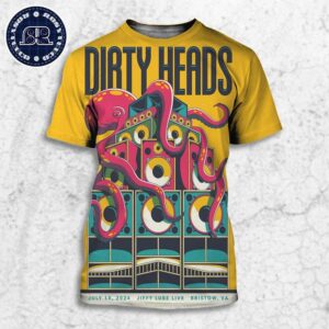 Dirty Heads Tonight In Bristow VA At Jiffy Lube Live On July 19 2024 All Over Print Shirt