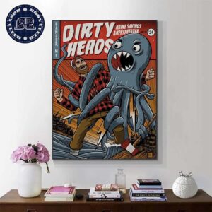 Dirty Heads Tonight’s Poster On Bangor Maine At Maine Savings Amphitheater On July 13 2024 Wall Decor Poster Canvas