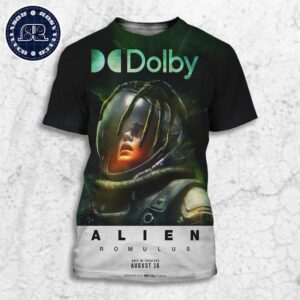 Dolby Poster For Alien Romulus Releasing In Theaters On August 16 All Over Print Shirt