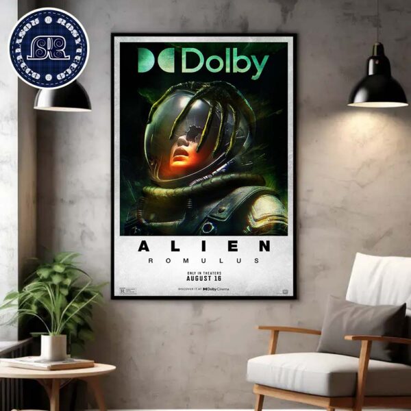 Dolby Poster For Alien Romulus Releasing In Theaters On August 16 Home Decor Poster Canvas