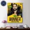 Official 2024 Money In The Bank WWE Event Poster Art Photograph Yeet In The Bank Home Decor Poster Canvas