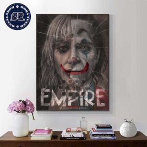 Empire Magazine Joker Folie A Deux Exclusive Subscriber Cover By Peter Strain New Look At Joker 2 Home Decor Poster Canvas