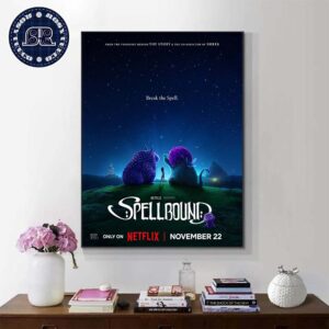 First Poster For Spellbound Starring Rachel Zegler Releasing On Netflix On November 22 Home Decor Poster Canvas