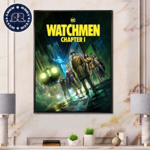 First Poster For Watchmen Chapter 1 Home Decor Poster Canvas