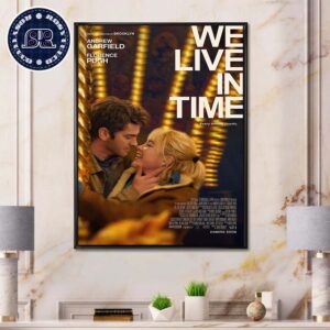 First Poster For We Live In Time A New Romance Starring Andrew Garfield And Florence Pugh Poster Canvas