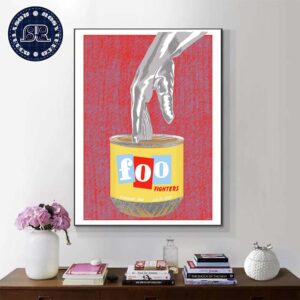 Foo Fighters In Cincinnati OH US Tonight At Great American Ball Park On July 25 2024 Home Decor Poster Canvas