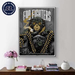 Foo Fighters In Hershey PA US Tonight At Hersheypark Stadium On July 23 2024 Home Decor Poster Canvas