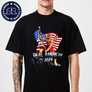 Hulk Hogan Donald Trump Is A Real American Hero 2024 Vintage T-Shirt