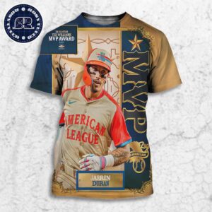 Jarren Duran Goes To The Ted Williams MLB All Star Game 2024 MVP Award All Over Print Shirt