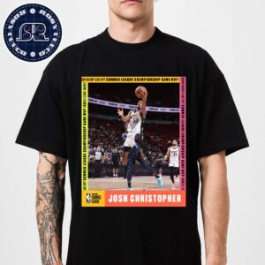 Josh Christopher 2K25 Summer League Championship Game MVP Unisex T-Shirt