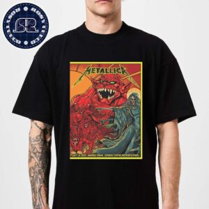 Metallica In Madrid Spain Night 2 Limited Poster M72 World Tour At Estadio Civitas Metropolitano On July 14th 2024 Premium T-Shirt