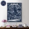 Metallica Poster Creeping Death In Celebration Of The 40th Anniversary Of The Release Of Metallica’s Legendary Ride The Lightning Home Decor Poster Canvas