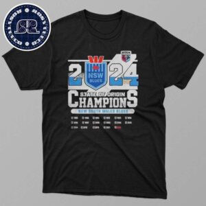 NSW Blues 2024 State Of Origin Champions Classic T-Shirt