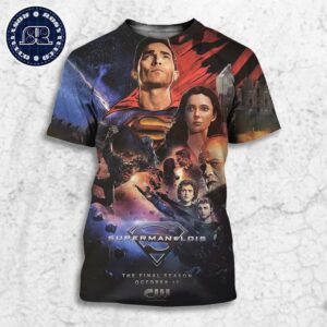 New Poster For Superman And Lois Final Season Premiering On October 17 All Over Print Shirt