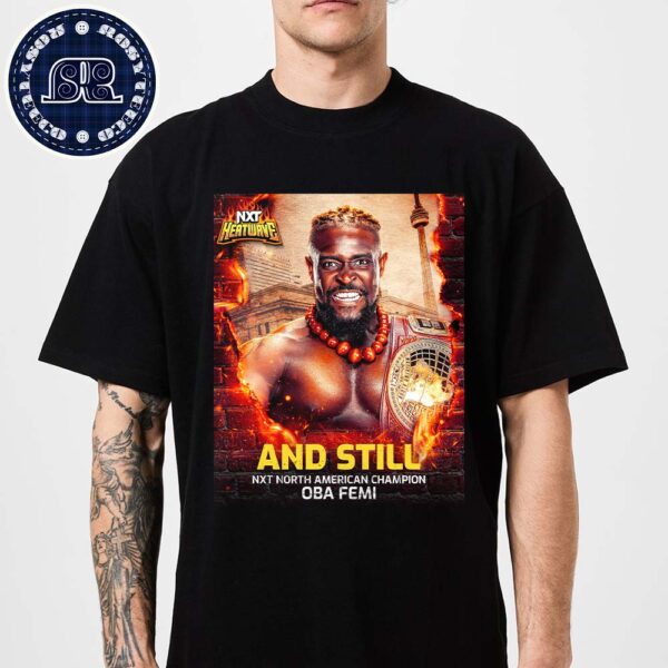 Oba Femi NXT Heatwave 2024 And Still NXT North American Champion Premium T-Shirt