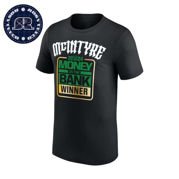 Official Drew McIntyre 2024 Money In The Bank Winner Unisex T-Shirt