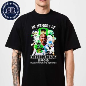 Official In Memory Of Khyree Jackson 1999-2024 Thank You For The Memories Signature Unisex T-Shirt