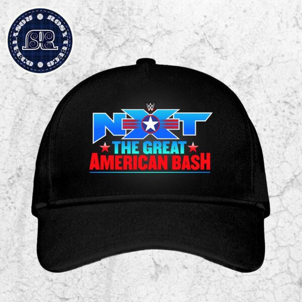 Official Logo 2024 WWE NXT The Great American Bash Classic Cap Snapback Hat