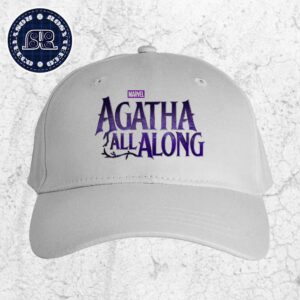 Official Logo For Marvel Agatha All Along 2024 Classic Cap Snapback Hat