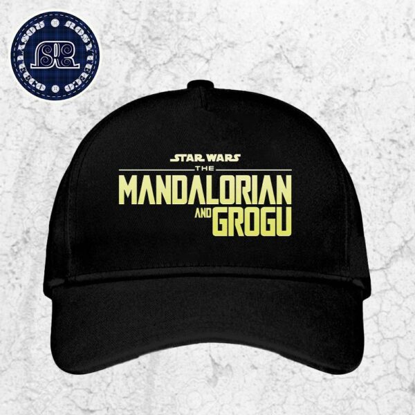 Official Logo For Star Wars The Mandalorian And Grogu Classic Cap Snapback Hat