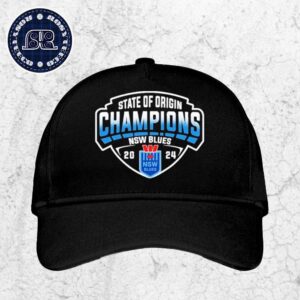 Official Logo NSW Blues 2024 Champions State Of Origin Classic Cap Snapback Hat