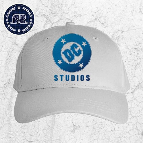 Official New DC Studios Logo For James Gunn And Peter Safran’s DCU Classic Cap Snapback Hat