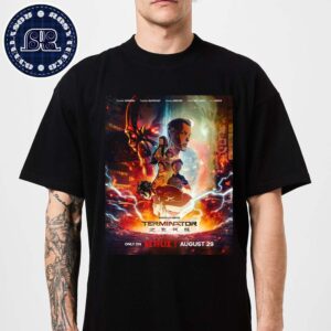 Official New Poster For Terminator Zero Releasing August 29 On Netflix Unisex T-Shirt