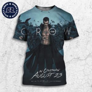 Official New Poster For The Crow Releasing In Theaters On August 23 All Over Print Shirt