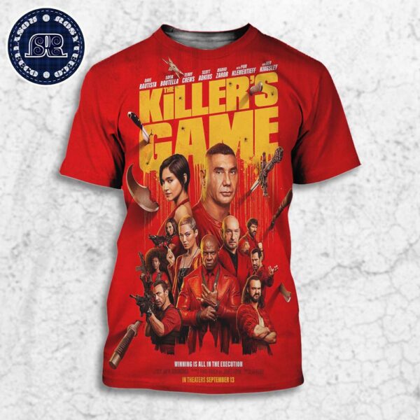 Official New Poster For The Killer’s Game Releasing In Theaters On September 13 All Over Print Shirt