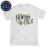 Newport Folk Festival In Folk We Trust 65 Years In Newport Rhode Island At Fort Adams State Park On July 26-28 2024 Unisex T-Shirt