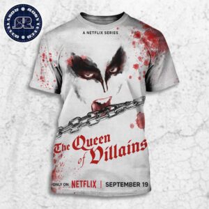 Official Poster For The Queen Of Villains Only On Netflix Premieres On September 19 All Over Print Shirt