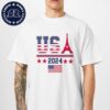 Official Paris 2024 Olympics Team USA Premium T-Shirt