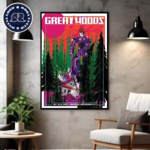 Phish 2024 Summer Tour At Great Woods Center In Mansfield Massachusetts On July 19-21 2024 Home Decor Poster Canvas