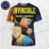 First Look At Invincible Season 3 All Over Print Shirt