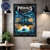 Primus Poster For Tonight Show In Cedar Rapids IA At McGrath Amphitheatre On July 27 2024 Home Decor Poster Canvas