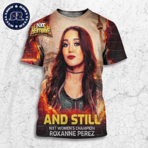 Roxanne Perez And Still NXT Heatwave 2024 NXT Women’s Champion All Over Print Shirt