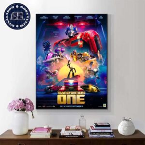 SDCC Poster For Transformers One Releasing In Theaters On September 20 Wall Decor Poster Canvas